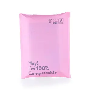 Tecnologia personalizzata prezzo all'ingrosso luce Eco Friendly imbottito rosa bolla Mailer