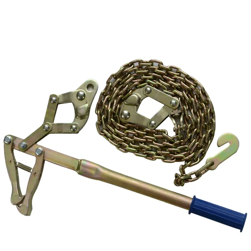 Cercado eléctrico de alta resistencia, alambre de acero, camilla, colador de cadena para valla de cabra