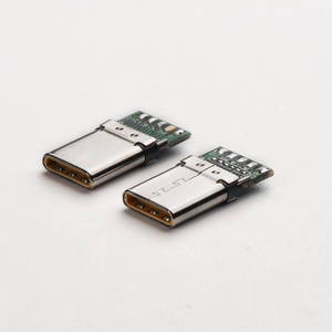 Connecteurs mâles USB <span class=keywords><strong>Type</strong></span> C 3.0 et <span class=keywords><strong>Type</strong></span> <span class=keywords><strong>A</strong></span> à ressort, connecteur USB 3.1 <span class=keywords><strong>Type</strong></span> C mâle 24 broches à souder pour USB C - Product Image 4