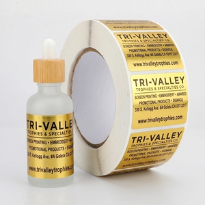 Custom Waterproof Brushed Silver Metal Sticker Precision Die Cut for Durability - Product Image 2