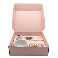 EsticK Custom Southwestern Design Pink Bamboo Eco-Friendly Matcha Chasen Set with Cartoon Keycaps for Tea Maker