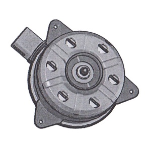 Moteur de ventilateur de radiateur pour système de climatisation automobile <span class=keywords><strong>SUZUKI</strong></span> SWIFT <span class=keywords><strong>RS413</strong></span>, 415 (Y08) OEM 168000-8310/13557A279/17120-80J00 - Product Image 2
