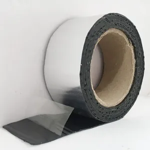 Cinta Impermeabilizante <span class=keywords><strong>Bituminosa</strong></span> Autoadhesiva de Fábrica, Cinta de Betún de Doble Cara con Lámina de Aluminio - Product Image 2