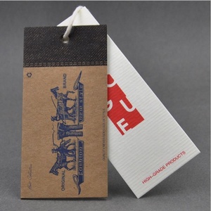 Fábrica de China, plástico transparente, esmerilado, PVC, etiqueta colgante, ropa, producto de columpio, etiquetas de papel para ropa para zapatos y bolsos - Product Image 2