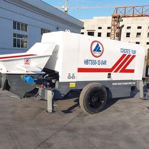 Bomba de Hormigón Premezclado Portátil HBTS40 con Remolque para Construcción de Viviendas, Varios Equipos Mecánicos - Product Image 1