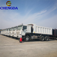 Camions à benne basculante HOWO 375 400 chevaux neufs de haute qualité 6*4, vente directe du fabricant, Euro 2, SinoTruck, 10 roues