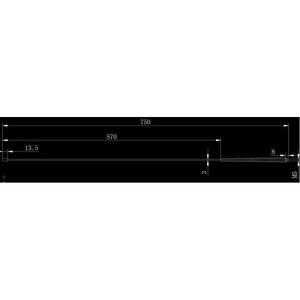 เสาอากาศวิทยุติดรถยนต์ YF-8001 สำหรับฮอนด้า นิสสัน แบบโลหะยาว - Product Image 2
