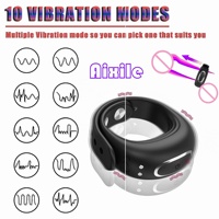 Vibrierender Penisring für Männer Länger und Stärker mit 10 Vibrationsmodi Erotikspielzeug für Männer Größenverstellbar Vibrierend