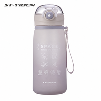 Bouteille d'eau de sport Yiben avec paille, idéale pour la randonnée, les voyages et l'hydratation quotidienne