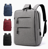Sacs à dos personnalisés avec logo, sacs à dos d'affaires pour ordinateur portable, sacs à dos promotionnels avec port USB