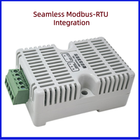 Transmetteur de température et d'humidité industriel à distance Modbus-RTU ABS avec interface de communication USB, compatible OEM et ODM