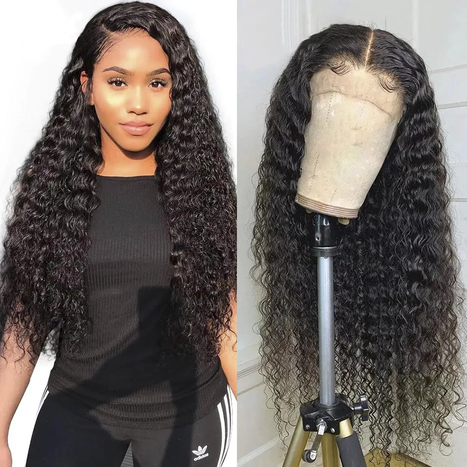 Wholesale transparent lace frontal wigs,raw human hair vendors cheap pre plucked 13x6 lace frontal wigs with baby hair