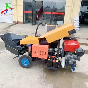 Nouvelle machine <span class=keywords><strong>d</strong></span>'alimentation en mortier de ciment 2026, pompe de transfert de béton électrique/à godet incliné, utilisée dans les immeubles de grande hauteur - Product Image 4