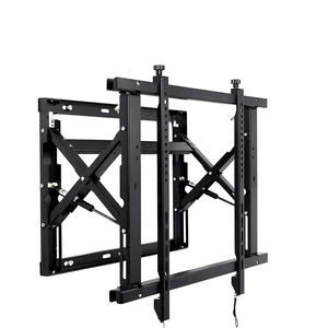 Gas Spring Video Wall <strong>Mount</strong> Four Corners Adjustable Independently 15mm SPCC 110lbs Load Capacity <strong>200</strong>-600mm <strong>VESA</strong> 50-70inch - Product Image 3