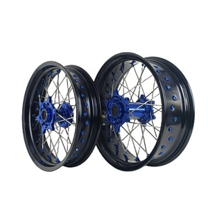 Kit de conversion Supermoto avec jeu de roues 17 et 16 pouces pour YZ125 YZ250 YZ450 <span class=keywords><strong>Fantic</strong></span> XE 2008-24, jantes et moyeux en aluminium CNC - Product Image 4