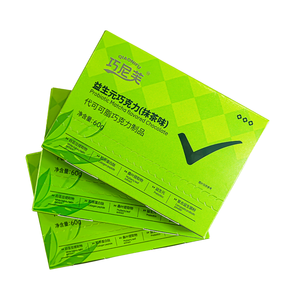 Té verde orgánico OEM desintoxicante para mujeres, extracto de chocolate para bajar de peso, probióticos, frijoles blancos, acelera la quema de grasa - Product Image 1