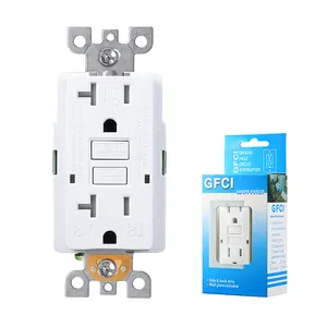 3 Graça AC 20A 125V GFCI Duplex Receptáculo gfi tomada 20 amp saída ao ar livre 20a tomada gfci