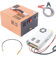 Pompa kompresor udara pcp, kompresor udara 300bar/4500Psi/30MPa, warna tangki peluru, pompa udara 12v/110v/220V