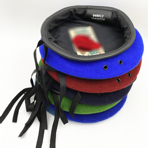 Bleu Français Béret Chapeaux Pour Hommes Casual Brodé Garder Au Chaud Laine Femmes Chapeau Impression Bérets Vente Chapeau Personnalisé - Product Image 4
