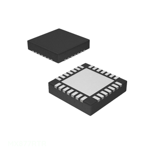 Componente de Chip Electrónico MX877RTR de Gestión de Energía (PMIC) de Canal de Fabricante, 28 VFQFN, con Contacto Expuesto - Product Image 1