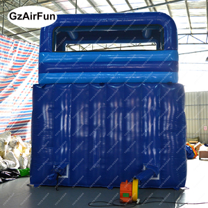 Tùy chỉnh chất lượng cao thương mại trượt nước Inflatable với hồ bơi trượt nước Inflatable cho vui - Product Image 4