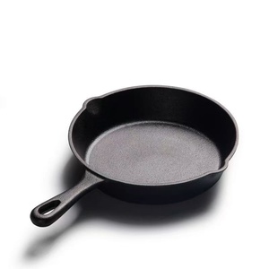 Sartén de <span class=keywords><strong>Hierro</strong></span> Fundido de Fondo Plano, Estilo Occidental Clásico, Universal para Estufa, para Freír Huevos, sin <span class=keywords><strong>Tapa</strong></span>, Utensilios de Cocina para el Hogar - Product Image 2