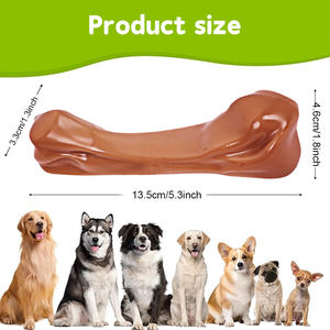 Yeni Ürün Köpek Oyuncakları Agresif Çiğneyiciler İçin Yok Edilemez Oyuncaklar Büyük Köpekler İçin Süper Çiğneyici Dayanıklı Naylon Köpekler İçin Hediye - Product Image 3