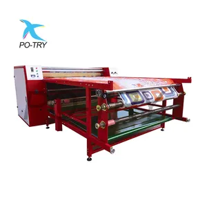 Roller heat-transfer press machine for sublimation printing