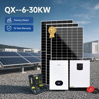 Système solaire résidentiel 3000W hors réseau avec kit onduleur solaire et stockage de batterie au lithium pour l'indépendance énergétique de la maison