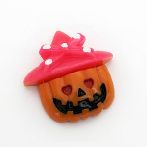 <span class=keywords><strong>Halloween</strong></span> Serie Willekeurige Gemengde Ontwerp Bezem Paard Pompoen Cloud Hars Plaksteen Cabochon Kawaii Voor Diy Craft Decoratie Miniatuur - Product Image 2