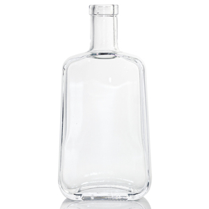 Usine prix de gros personnalisé 750ml vodka/tequila/brandy/rhum bouteille en verre - Product Image 5