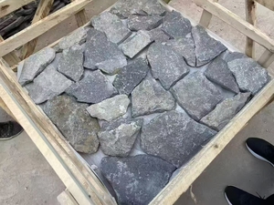 Pannelli in Pietra Naturale all'Ingrosso, Pietra Culturale Gialla e Bianca, Rivestimento Rustico in Ardesia a Secco, Durevole per Hotel e Ville - Product Image 4