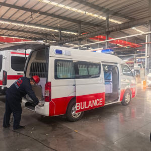 Ambulans Medis Berbasis Darat Dilengkapi <span class=keywords><strong>Monitor</strong></span>, Kendaraan Transportasi Medis Jarak Pendek - Product Image 6