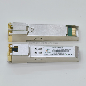 Wholesale SFP 2.5G Copper Transceiver SFP‑2.5GE‑T RJ45 Module 100M Distance Cat5e Cat6 Cable Supported For NVR Server - Product Image 3