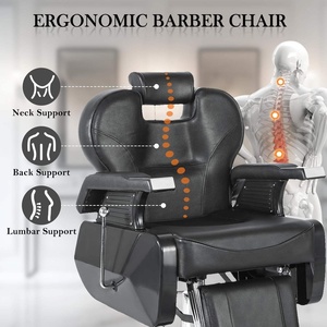 Meubles de salon de coiffure en promotion ; équipement de coiffure pas cher à vendre, chaise de barbier durable pour salon de coiffure - Product Image 5