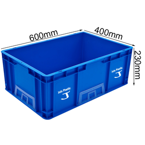 Tham Gia Tiêm Nhựa Bin Stackable Doanh Thu Hộp Di Chuyển Công Cụ Công Nghiệp <span class=keywords><strong>Logistics</strong></span> Kho Lưu Trữ Hộp Nhựa Crate - Product Image 1