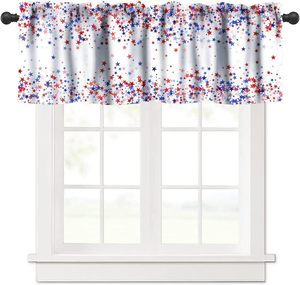 <span class=keywords><strong>Tende</strong></span> e mantovane <span class=keywords><strong>per</strong></span> finestre del 4 luglio, con stelle patriottiche rosse, blu e bianche, <span class=keywords><strong>per</strong></span> cucina, con passante <span class=keywords><strong>per</strong></span> asta - Product Image 1