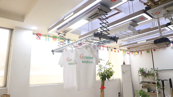 Smart Automatic Lifting Systems Efficient Clothes Drying