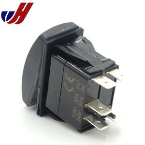 Interrupteur à bascule automatique/Marine, led coloré, 12V 24V, style de chariot - Product Image 2