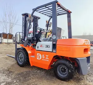 Pabrik Cina dapat disesuaikan 4X4 baru 3 ton forklift