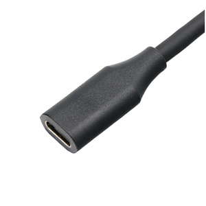 <span class=keywords><strong>Câble</strong></span> d'extension personnalisé USB3.2 Type C femelle vers Type C mâle à angle de 90 degrés - Product Image 2