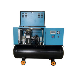 Precio de fábrica eléctrico 4KW 10HP máquina de compresor de aire de tornillo - Product Image 4