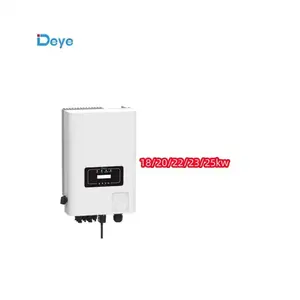 Deye 3 Phase Hybrid Solar Inverter 6kW 10kW 12kW 16kW 50kW On-grid Off-grid Inverters For Residential Use