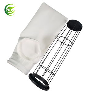 Túi lọc sợi 550gsm Pe/Polyester cho bộ thu bụi nhiệt độ bình thường với giá xuất xưởng - Product Image 2