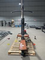 Ajustable Lat Pulldown & Low Row Machine Heavy Duty Home Gym Equipment para entrenamiento de fuerza de pecho y espalda