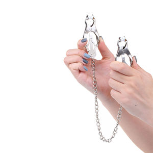 Metall Heavy Balls Nippel klemmen für Frauen Brust Sexspielzeug BDSM Nippel Clips mit Anhänger <span class=keywords><strong>Sex</strong></span> Tools - Product Image 6
