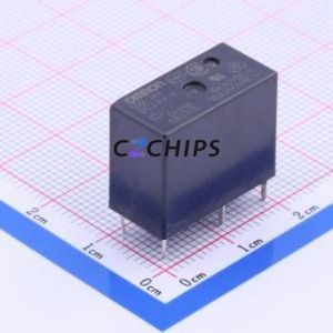 G5Q-1A4 DC24 Power Relay Through hole,10x20mm Relay 24V 1 Normally Open: 1A (SPST-Normally Open)::: 4 5A-30VDC/10A-250VAC - Product Image 1