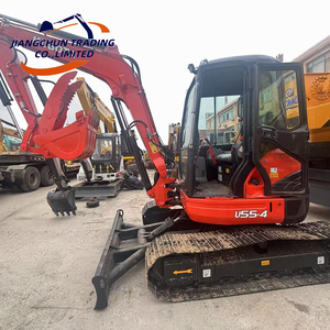 Utilisé pour la mini-pelle sur chenilles U55, excavatrice hydraulique avec moteur, pompe, boîte de vitesses et composants de base - 100% origine japonaise - Product Image 1