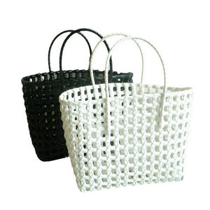 Nuevo hueco tejido mano cesta bolsa tejida a mano bolsa de playa bolso Popular bolso - Product Image 1