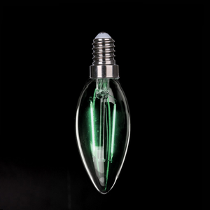 Bán Buôn CE Rohs + Được Phê Duyệt 360 Độ Trang Trí Nến Đèn C37 RGB LED Filament Bulb - Product Image 3